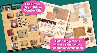 faux painting color suggestions e-book